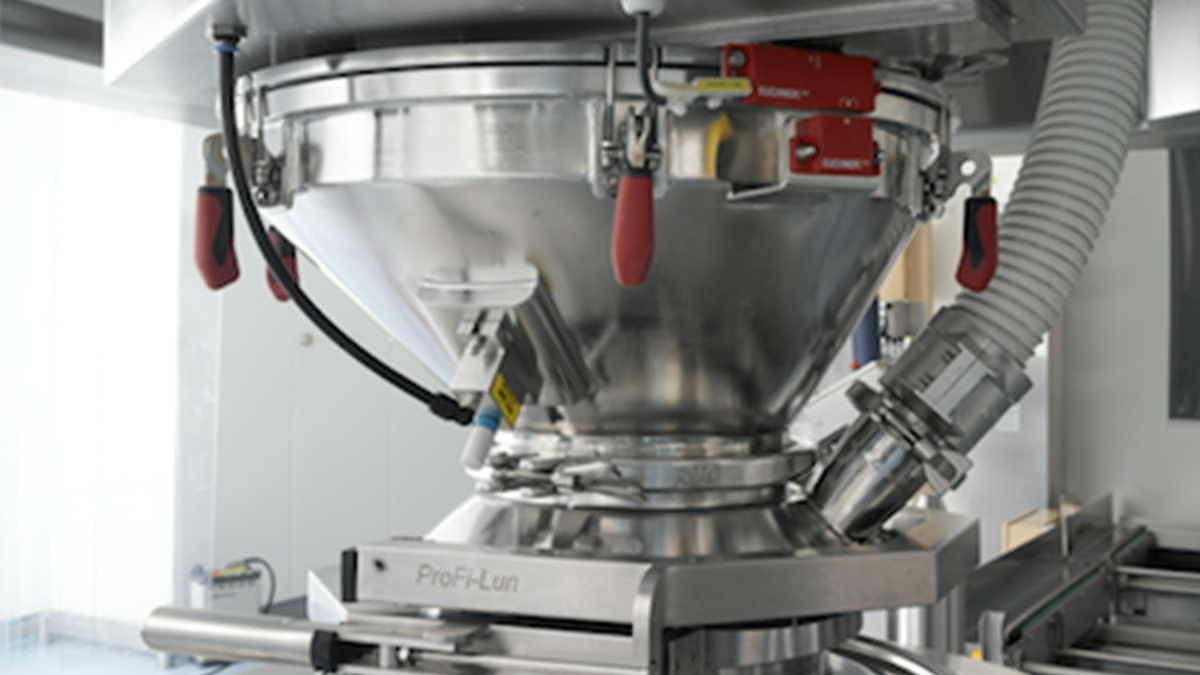 Close-up of ILC Dover's JetMixer™ system